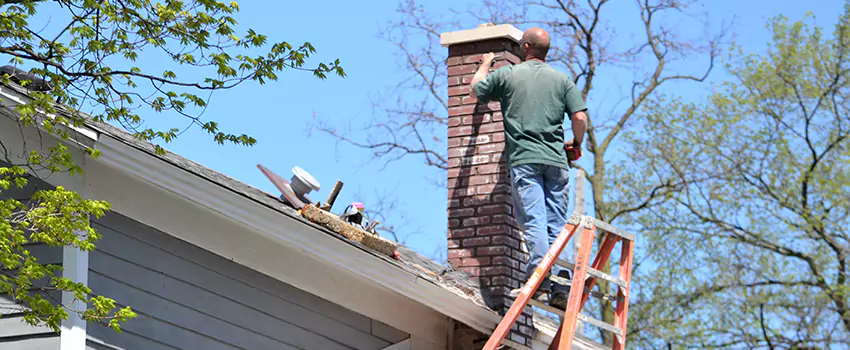 Vinyl and PVC Chimney Flashing Installation in Forrest City, AR